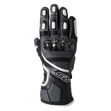 RĘKAWICE SKÓRZANE RST FULCRUM CE GREY/WHITE/BLACK (XL)
