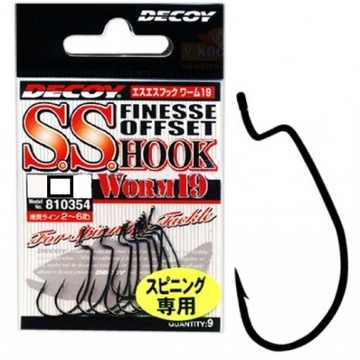 Haki Decoy Worm 19 S.S. Hook roz.4