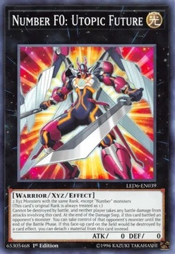 Yu-Gi-Oh! TCG Number F0 Utopic Future (LED6)