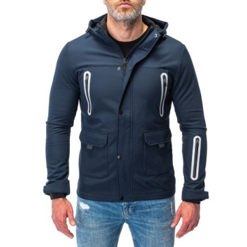 HM186 roz. L MĘSKA KURTKA SOFTSHELL PRZEJŚCIOWY