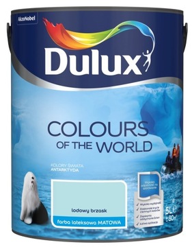FARBA DULUX KOLORY ŚWIATA- lodowy brzask, 5l