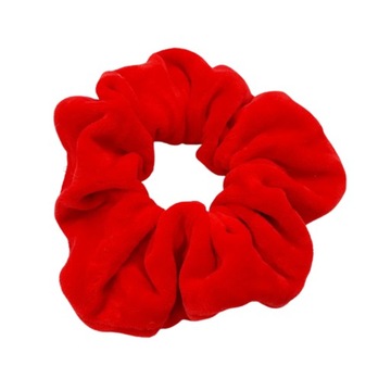 (aurora) G300a GUMKA FROTKA SCRUNCHIE --- CZERWONA