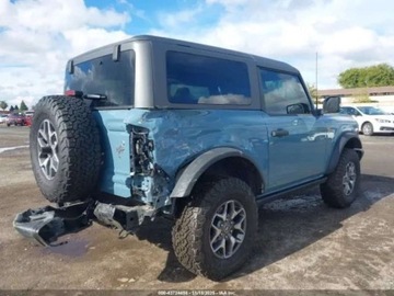 Ford 2023 Ford Bronco 2.7 V6 335 KM, 4x4, Badlands, krotki, hardtop, od ubezpieczalni, zdjęcie 3