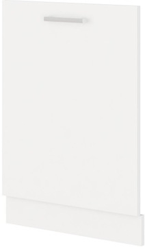 Front do zmywarki 60 - 713x596. Biały Mat.