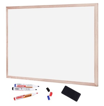 TABLICA SUCHOŚCIERALNA DUŻA 50 x 70 cm DREWNIANA
