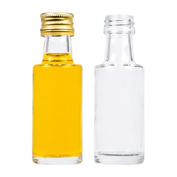 20x BUTELKA SZKLANA MONOPOLOWA 20ml NA OLIWĘ SYROP
