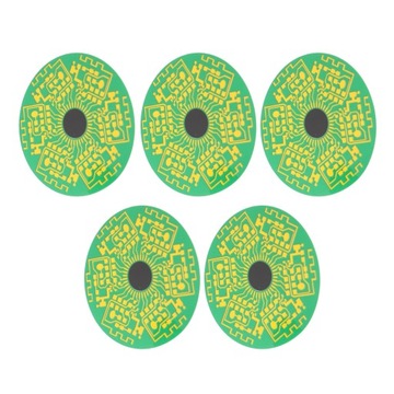 5 шт. наклейки на печатную плату телефона, зеленые