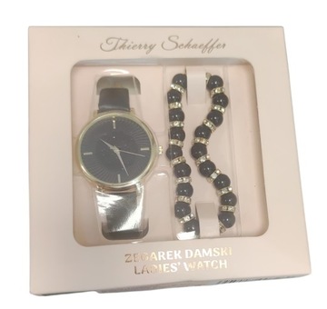 Zegarek damski z bransoletką Thierry Schaeffer