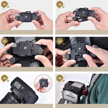 ПОЯСНАЯ РУЧКА ПРЯЖКА РЕМНЯ БЫСТРОРАЗЪЕМНАЯ ПРЯЖКА ЗАЖИМ ДЛЯ КАМЕРЫ