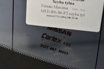 KOLEJNICE ZADNÍ NISSAN MAXIMA 6 VI 04R
