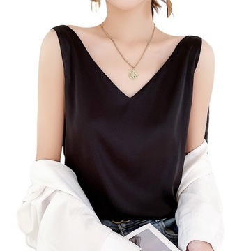 ЭЛЕГАНТНАЯ БЛУЗКА, СВОБОДНАЯ ФУТБОЛКА НА РЕМЕНКАХ, ТОП