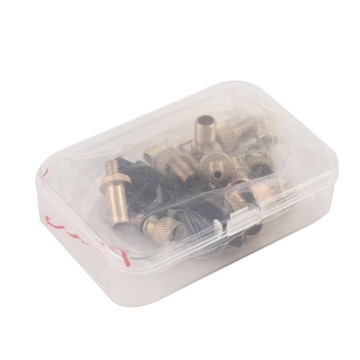 Адаптер для велосипедного насоса, 32 шт., набор адаптеров для велосипедного клапана DV AV SV