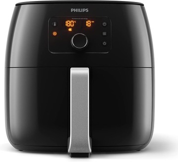 FRYTKOWNICA BEZTŁUSZCZOWA AIR FRYER PHILIPS HD9762/90 2225W CZARNA