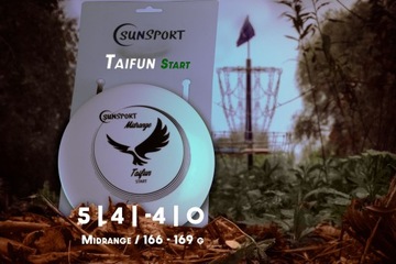 Tactic Sunsport Discgolf START Тайфун Мидранг диск