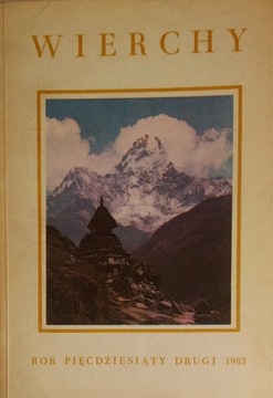 Wierchy Rok pięćdziesiąty drugi 1983 Tom 90 SPK