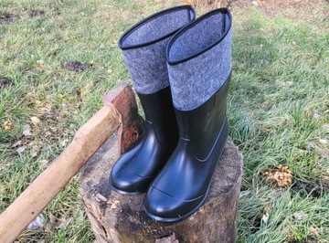 ВОДОНЕПРОНИЦАЕМЫЕ Войлочные туфли, РЕЗИНОВЫЕ ВЕЛЛИНГТОНСКИЕ сапоги