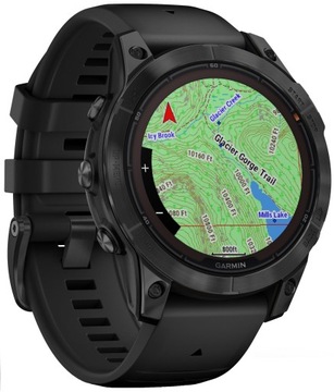 Умные часы GARMIN Fenix ​​7 Pro Sapphire Solar Carbon Grey DLC Titanium 47 мм