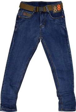 88 WORK ORIGINAL JEANS CLUB Spodnie 170/176cm STRETCH