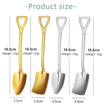 Ложка Посуда из нержавеющей стали Чайная креативная лопатка Ложка Кофейная ложка Льда