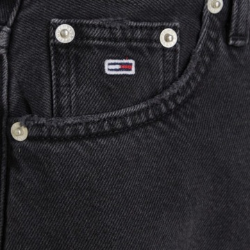 TOMMY HILFIGER SPÓDNICA DAMSKA JEANSOWA CZARNA r26