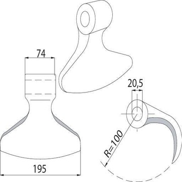 Идеальный нож для взбивания CK4705.