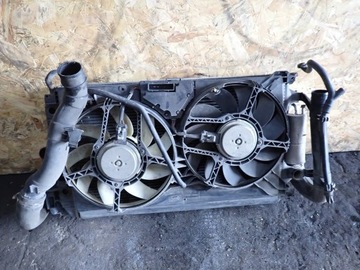 KOMPLET CHLADIČ INTERCOOLER VENTILÁTOR VECTRA C 1.9