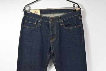 HOLLISTER SUPER SKINNY SPODNIE RURKI JEANS w33 L32