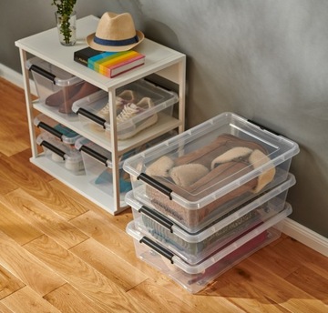 Контейнер с откидной крышкой и клипсами SimpleStore 1312.