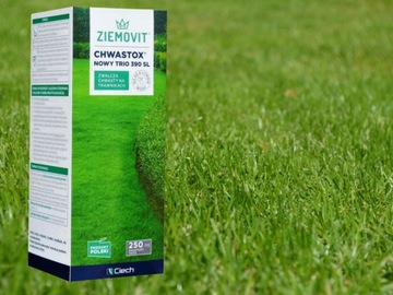 CHWASTOX NEW TRIO 390 SL 250ML Средство для удаления сорняков в траве, препарат для опрыскивания