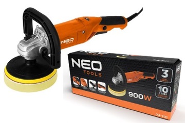NEO TOOLS Polerka 900W, 150 mm 04-701 6 STOPNI REGULACJI obroty 600-3000