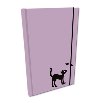 Elegancki Notes Notatnik Szkicownik A5 192str gładki Soft Touch KOT