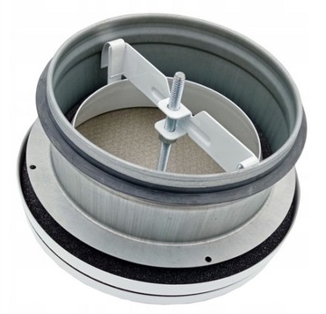 ANEMOSTAT NAWIEWNY BIAŁY 100 mm RAMKA + OPASKA