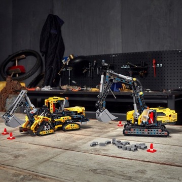 НАБОР LEGO TECHNIC MEGA НАБОР ПРОЧНЫЙ ЭКСКАВАТОР 42121