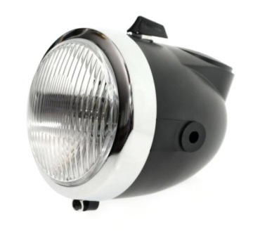 Lampa przednia Romet Komar Motorynka ramka chrom