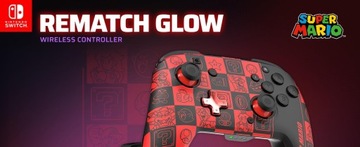 PDP SWITCH Pad bezprzewodowy Rematch Super ICons Glow in the Dark