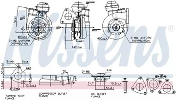 NISSENS TURBO 93229