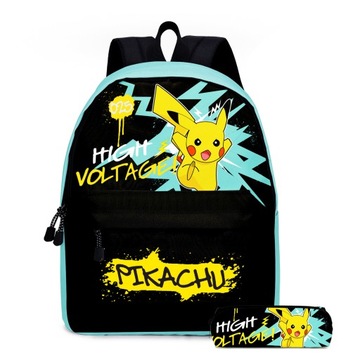 PLECAK SZKOLNY PIÓRNIK Pokémon kombinatoryczny-RÓŻNE WZORY