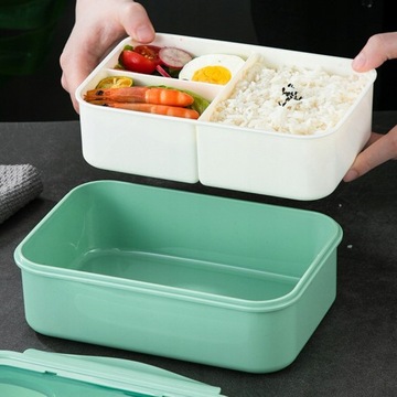 КОНТЕЙНЕР ДЛЯ ЛАНЧБОКС BENTO BOX 1400 МЛ ДЕТСКАЯ ШКОЛЬНАЯ КОРОБКА