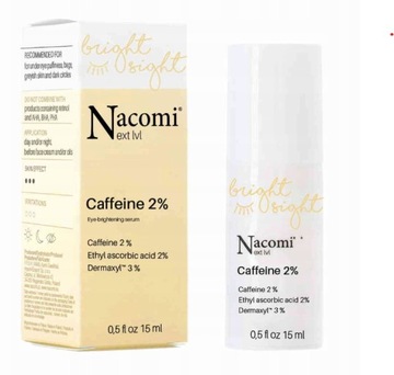 NACOMI - Serum pod oczy rozświetlające z kofeiną 2%