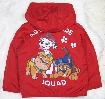 КУРТКА PAW PATROL ДЛЯ МАЛЬЧИКОВ, НЕДОЖДЕВАЯ, ВЕТРОВКА POLAR 104/110