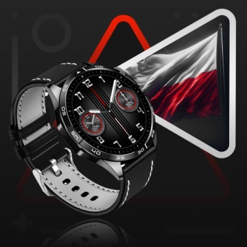 SMARTWATCH Мужские часы Монитор артериального давления Пульсовое меню PL Talks Sport 3 ПОЛОСКИ