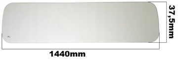 SZYBA TYŁ ŚCIANA GRODZIOWA FIAT DUCATO III 3 PLECY