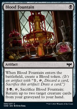 Karta Magic: The Gathering Blood Fountain(F) WIZARDS OF THE COAST