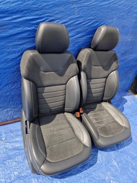 ML W166 СИДЕНЬЯ СИДЕНЬЯ АЛЬКАНТАРА КОЖА КОВШ С ПОДОГРЕВОМ