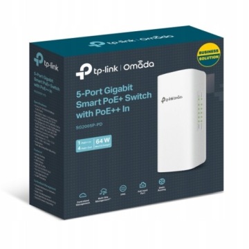 Коммутатор TP-LINK SG2005P-PD 5xGE (1xPoE++ 4xPoE+)