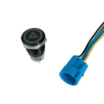 Кнопка включения аварийной световой сигнализации, двойная кнопка переключения