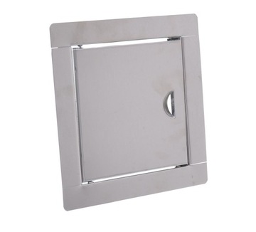 НЕРЖАВЕЮЩАЯ ИНСПЕКЦИОННАЯ ДВЕРЬ С ЗАЩЕЛКОЙ 15X25см