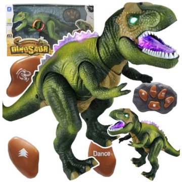 Великий динозавр дистанційно керований робот T-REX інтерактивний ходить світиться р./C