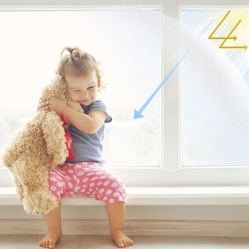 МАТОВАЯ ОКОННАЯ ПЛЕНКА ДЛЯ ВАННОЙ КУХНИ 90 Х 200 СМ