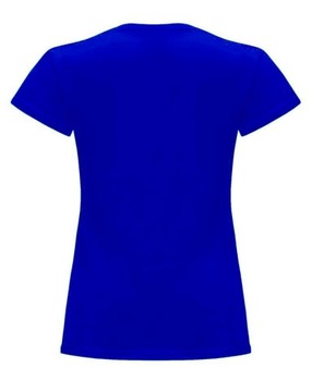 T-SHIRT DAMSKA koszulka bawełniana JHK TSRL CMF niebieska RB r. L